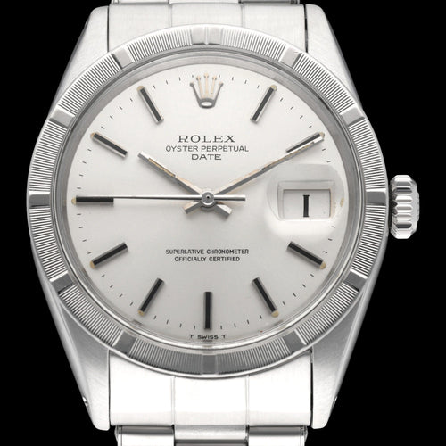 Montre Rolex Oyster Perpetual Date 1501 - Montre automatique en acier 34 mm 58 Facettes ROL/OPD/298