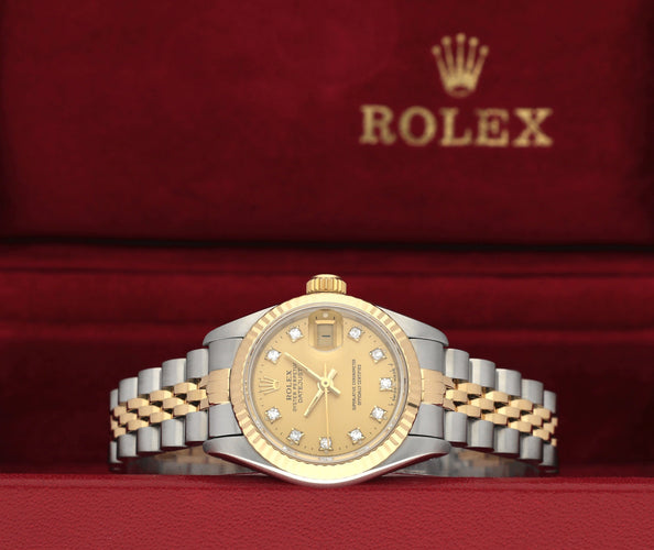Montre Rolex Lady-Datejust - Montre dame réf. 69173G (1991) 58 Facettes ROL/LDJ/616