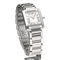 Montre Cartier Tank Française 2300 - Montre dame en acier, quartz (2003) 58 Facettes CRT/TNK/004