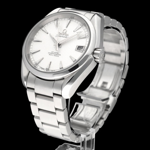 Montre Omega Seamaster Aqua Terra Co-Axial - Montre automatique en acier 38,5 mm 58 Facettes OMG/SEA/355