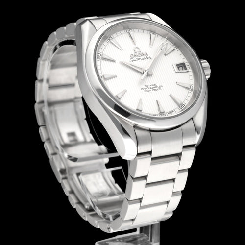 Montre Omega Seamaster Aqua Terra Co-Axial - Montre automatique en acier 38,5 mm 58 Facettes OMG/SEA/355