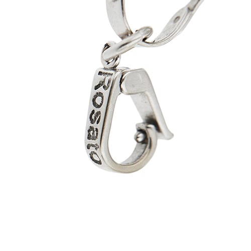 Pendentif Rosato Bags - Pendentif valise en or blanc 18 ct émaillé vert 58 Facettes 40718