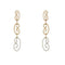 Boucles d'oreilles Boucles d'oreilles pendantes - Dégradé en or 18 ct et diamants 58 Facettes 40627