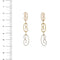 Boucles d'oreilles Boucles d'oreilles pendantes - Dégradé en or 18 ct et diamants 58 Facettes 40627