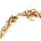 Bracelet Bracelet - en or jaune 18 kt, rubis et diamants 58 Facettes 41219