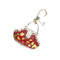 Pendentif Rosato Bags - Pendentif valise en or blanc 18 ct émaillé rouge 58 Facettes 40717