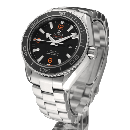 Montre Omega Seamaster Planet Ocean - Montre automatique 38 mm en acier 58 Facettes OMG/SEA/360