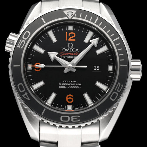 Montre Omega Seamaster Planet Ocean - Montre automatique 38 mm en acier 58 Facettes OMG/SEA/360