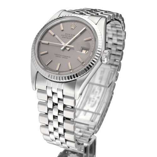 Montre Rolex Datejust réf. 1601 - Montre automatique acier cadran violet (1968) 58 Facettes