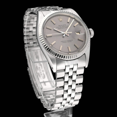 Montre Rolex Datejust réf. 1601 - Montre automatique acier cadran violet (1968) 58 Facettes