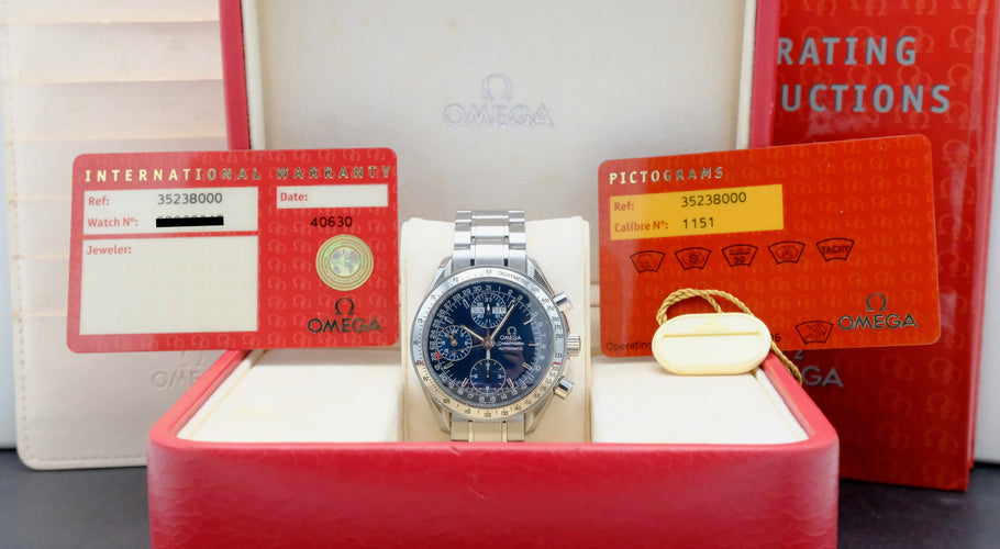 Montre Omega Speedmaster Day-Date 3523.80.00 - Montre en acier (1998) 58 Facettes OMG/SPE/567