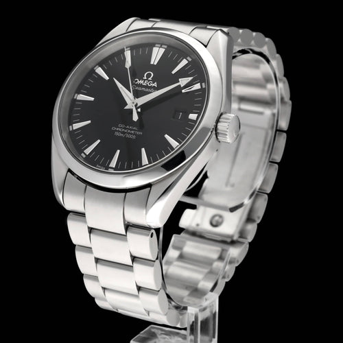 Montre Omega Seamaster Aqua Terra - Montre automatique en acier 39 mm 58 Facettes OMG/SEA/339