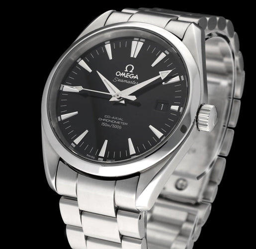 Montre Omega Seamaster Aqua Terra - Montre automatique en acier 39 mm 58 Facettes OMG/SEA/339