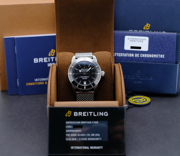 Montre Breitling Superocean Héritage II 42 - Montre automatique en acier 58 Facettes BTL/SOC/115