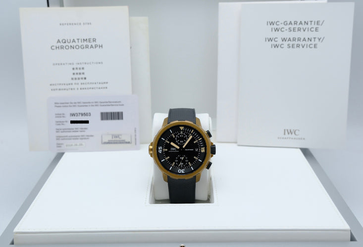 Montre IWC Aquatimer Chronograph - Montre automatique 44 mm en bronze 58 Facettes IWC/AQT/005