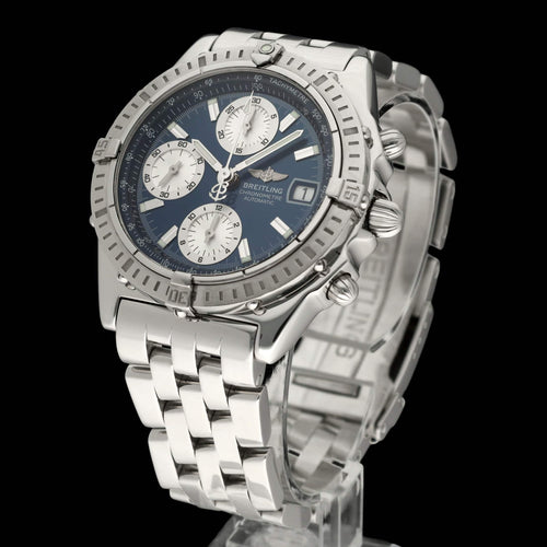 Montre Breitling Chronomat - Montre automatique en acier réf. A13352 (2001) 58 Facettes BTL/CHM/206