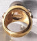 Bague 53 Bague vintage jonc en or jaune, perle de Tahiti et diamants 58 Facettes C 309