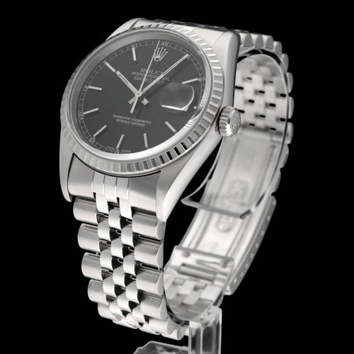 Montre Rolex Datejust 16220 - Montre automatique en acier 36 mm (2000) 58 Facettes ROL/DJ1/1352