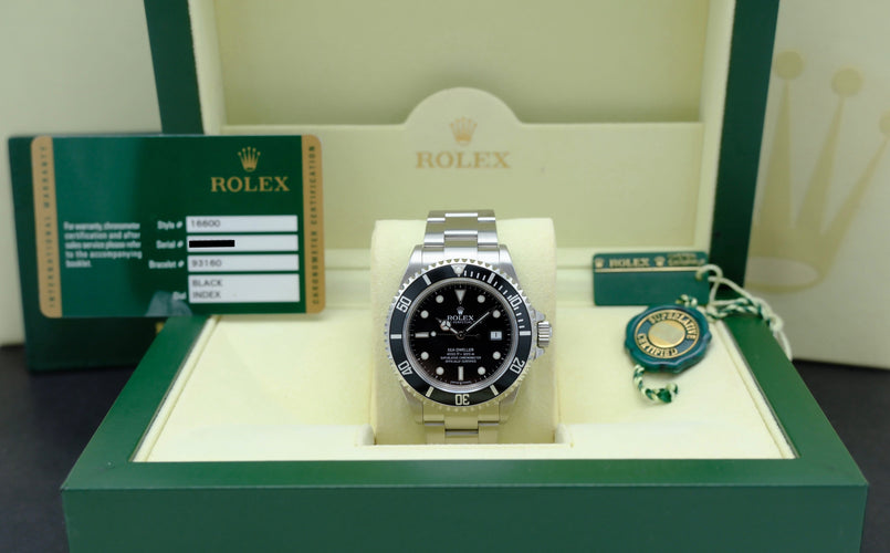 Montre Rolex Sea-Dweller - Montre automatique 40 mm en acier (réf. 16600) 58 Facettes ROL/SUB/050