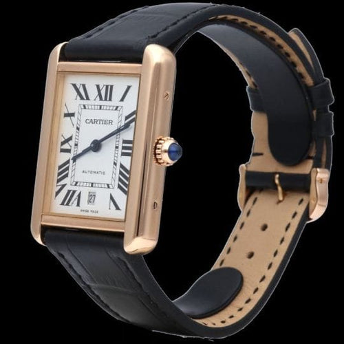 Montre Cartier Montre Tank Solo Xl 58 Facettes MT45720