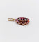 Pendentif Pendentif marguerite victorien en or rose 18k et grenats (vers 1870) 58 Facettes A06744