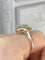 Bague 55 Bague en or jaune 18K avec tourmaline verte, diamants et tsavorites 58 Facettes 241