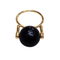 Bague 54 Bague en corail noir et or 18k 58 Facettes T27