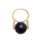 Bague 54 Bague en corail noir et or 18k 58 Facettes T27
