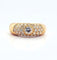 Bague 60 Bague jonc en or jaune 18 carats avec diamants naturels 58 Facettes 89566-ac11650