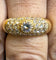 Bague 60 Bague jonc en or jaune 18 carats avec diamants naturels 58 Facettes 89566-ac11650