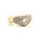 Bague 56 Bague vintage en or jaune 18 carats et diamants naturels 58 Facettes 89556-AC11626