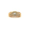 Bague 56 Bague vintage en or jaune 18 carats et diamants naturels 58 Facettes 89556-AC11626