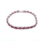 Bracelet Bracelet en or blanc 18 ct avec rubis et diamants 58 Facettes 16/26 E