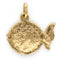 Pendentif Pendentif poisson en émail et or jaune 18 carats 58 Facettes 75FE89168279429784CCCA8166F1DE4E