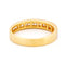 Bague 55 Bague triple rangée en or 18k et diamants taille brillant 58 Facettes 6A91382035AA4DC5AD445D0F0F3D5240