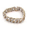 Bracelet Bracelet années 1940-1950 en platine et or avec diamants 58 Facettes 34/26 E
