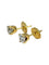 Boucles d'oreilles Puces d'oreilles en or jaune 18K et diamants 0,90 ct 58 Facettes 1680