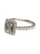 Bague 53 Solitaire - Bague en or blanc 18K et diamants 0,67 ct 58 Facettes 1664