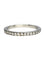Bague 47 Demi-alliance en or blanc 18K et diamants 0,25 ct 58 Facettes 1714
