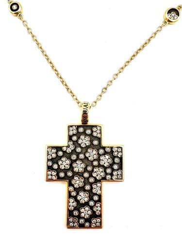 Collier Pasquale Bruni Ricami - Sautoir en or rose 18K et diamants 58 Facettes BRUNI COL