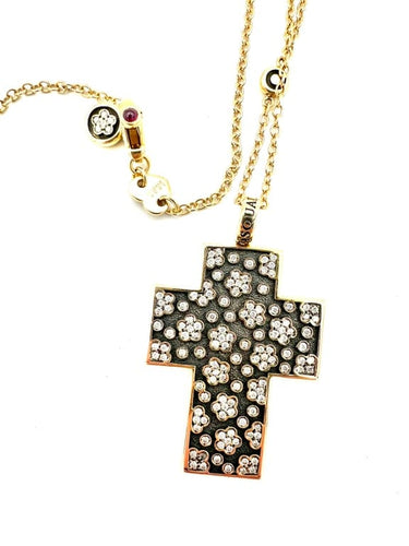 Collier Pasquale Bruni Ricami - Sautoir en or rose 18K et diamants 58 Facettes BRUNI COL