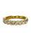 Bague 51 Demi-alliance - Bague en or jaune 18K et diamants 1,5 ct 58 Facettes 1759