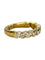 Bague 51 Demi-alliance - Bague en or jaune 18K et diamants 1,5 ct 58 Facettes 1759
