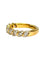 Bague 51 Demi-alliance - Bague en or jaune 18K et diamants 1,5 ct 58 Facettes 1759