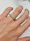 Bague 51 Alliance tour complet en or jaune 18K et diamants 2,40 ct 58 Facettes 1679