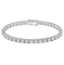 Bracelet Bracelet ligne tennis en or blanc et diamants 3,09 ct 58 Facettes 269289