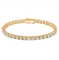 Bracelet Bracelet tennis en or jaune et diamants 3,10 ct 58 Facettes 269291