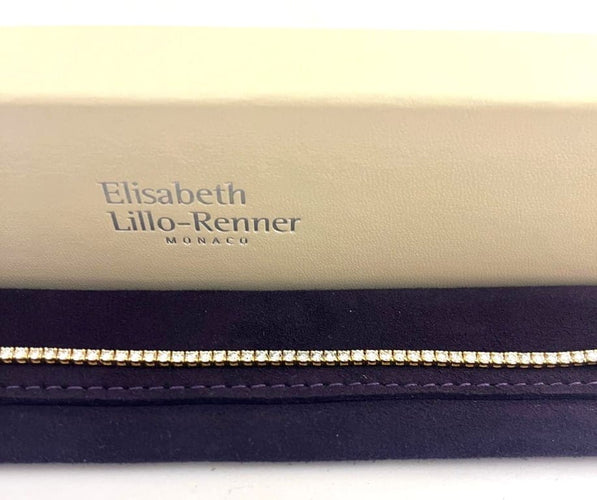 Bracelet Bracelet tennis en or jaune et diamants 3,10 ct 58 Facettes 269291