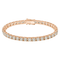 Bracelet Bracelet tennis en or rose et diamants 2,90 ct 58 Facettes 269290