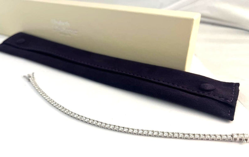 Bracelet Bracelet tennis en or blanc et diamants 4,76 carats 58 Facettes 269287